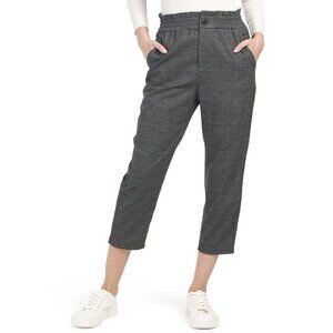 Zara Gray Cropped Ankle Pants